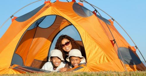 Camping para los niños