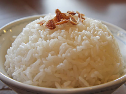 Cocinar con arroz