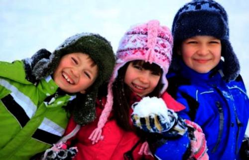 Cuidado de los niños en clima frío