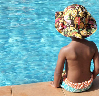 Cuidado de los niños en las piscinas