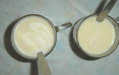 Diferentes tipos de leches
