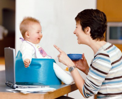 Las diferentes etapas del habla del  bebé