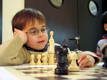 Los niños y el ajedrez