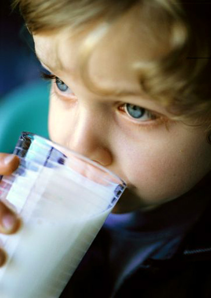 Niños alérgicos a la leche