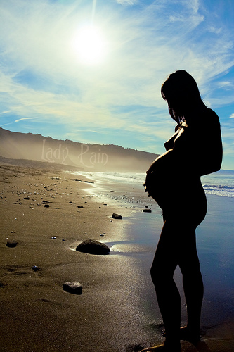 Tomar sol durante el embarazo